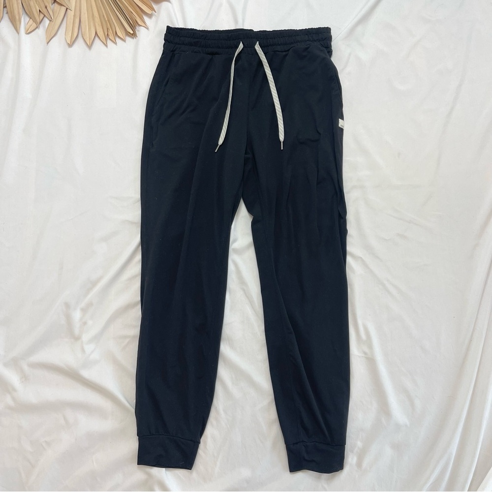 Vuori Performance Black Dreamknit Lounge Casual Joggers Sweatpants Size Small